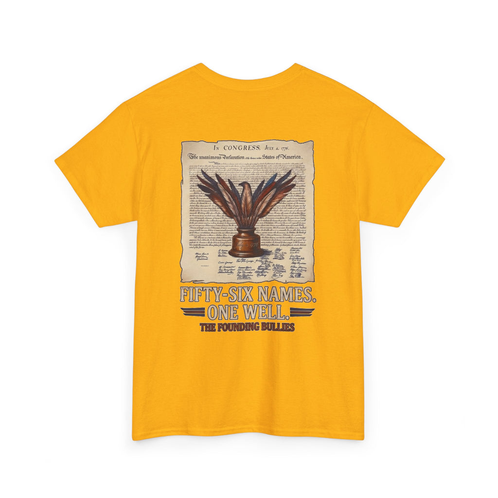 Fifty-Six Names. One Inkwell T-Shirt | 250th Anniversary | Limited Edition Patriotic Americana