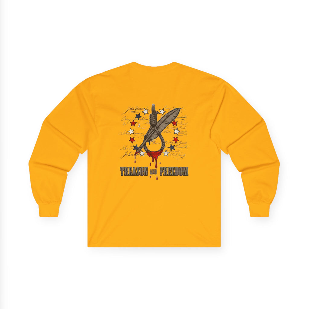 Treason and Freedom Shirt | 1776 American History Graphic Long Seeve Tee