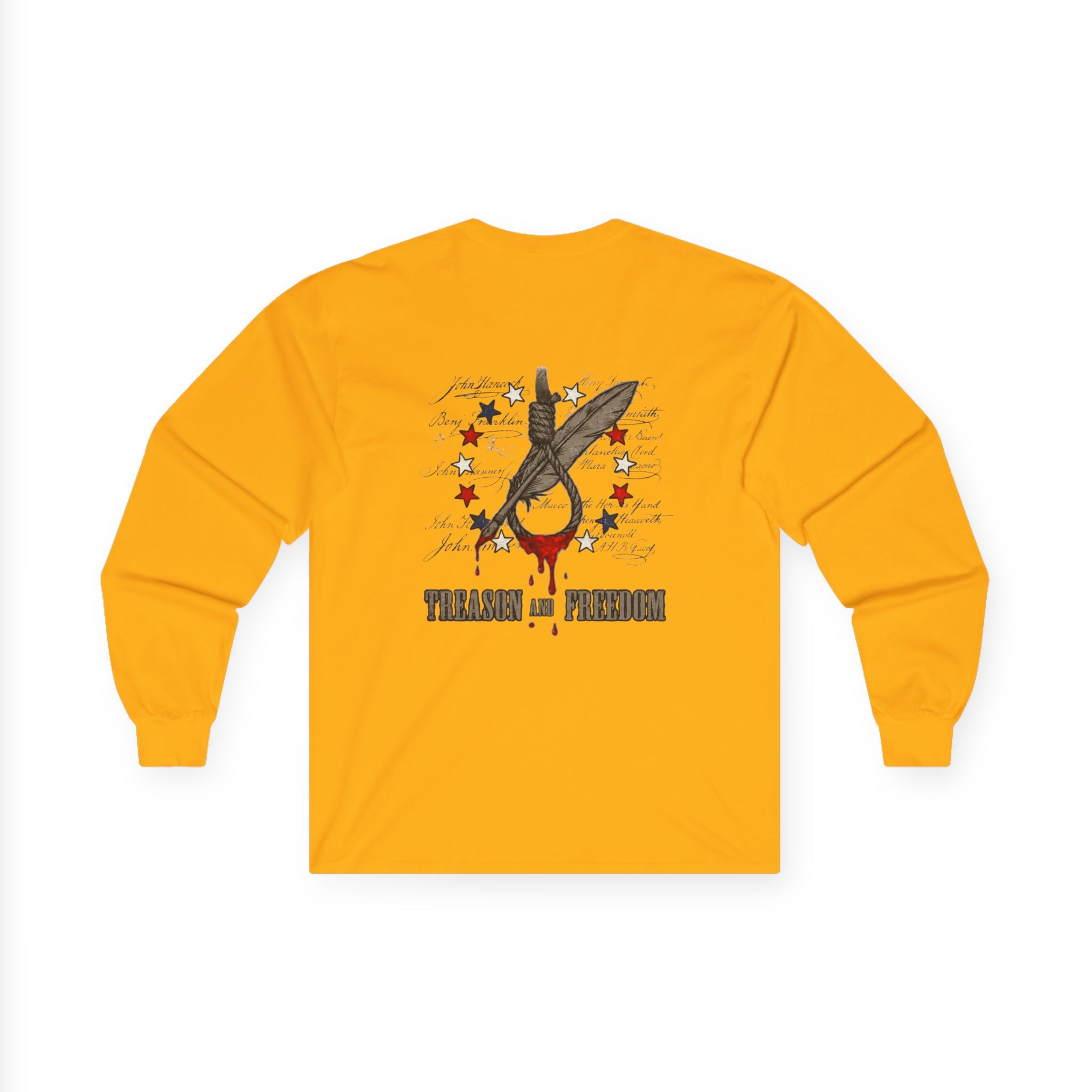 Treason and Freedom Shirt | 1776 American History Graphic Long Seeve Tee
