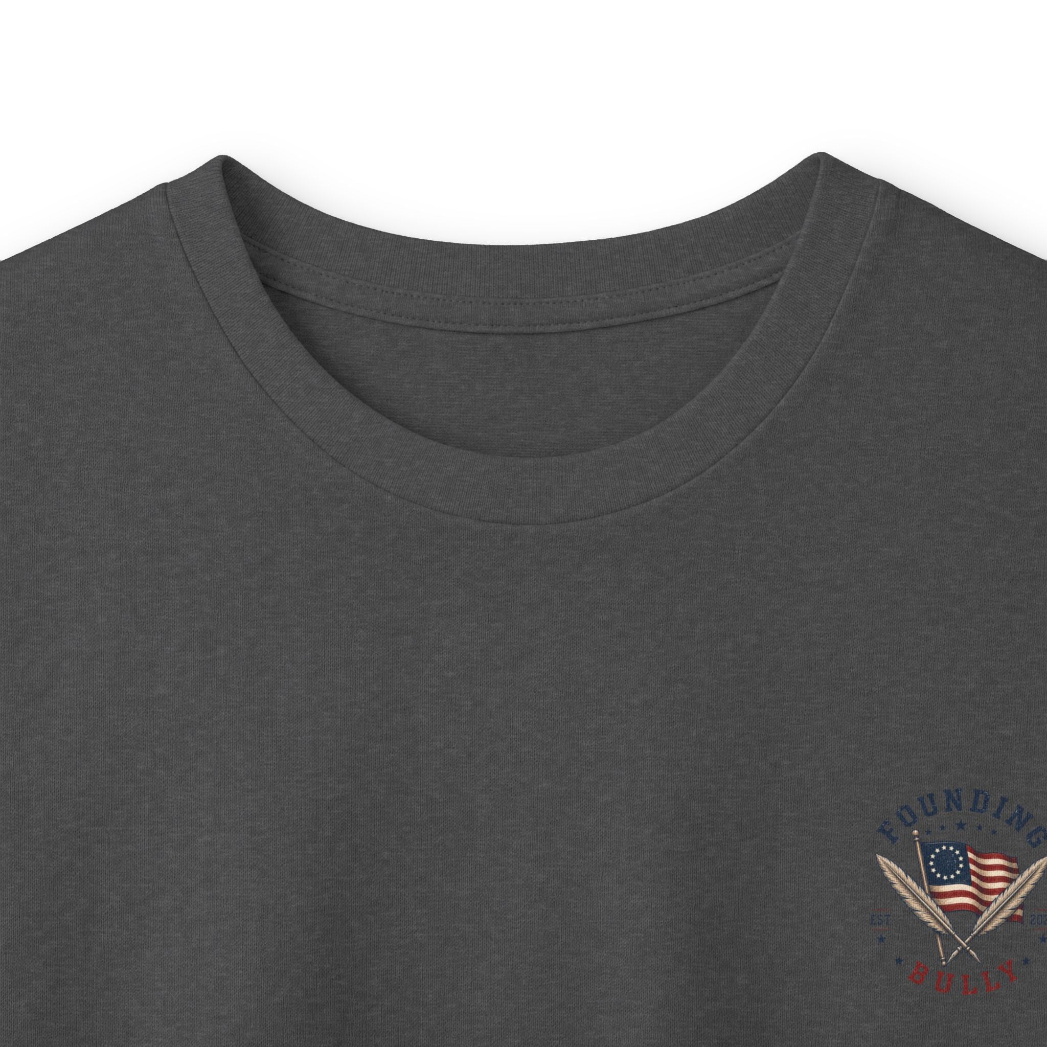 Liberty Bell "Rung Until It Broke" Shirt | 1776 American History Graphic Long Sleeve Tee| Limited Edition