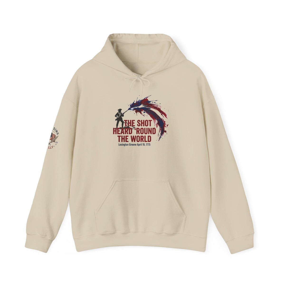 Shot Heard 'Round The World hoodie | 250th Anniversary | Limited Edition