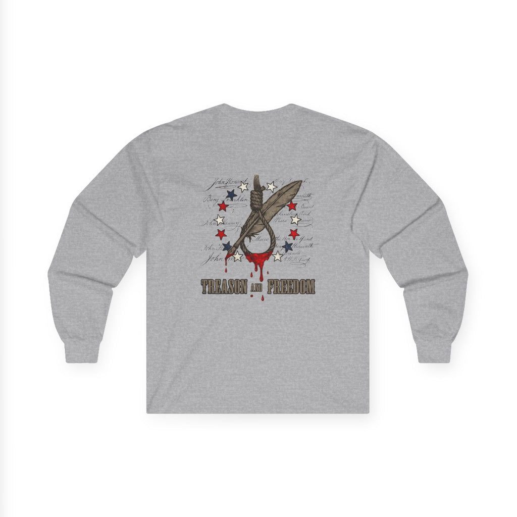 Treason and Freedom Shirt | 1776 American History Graphic Long Seeve Tee