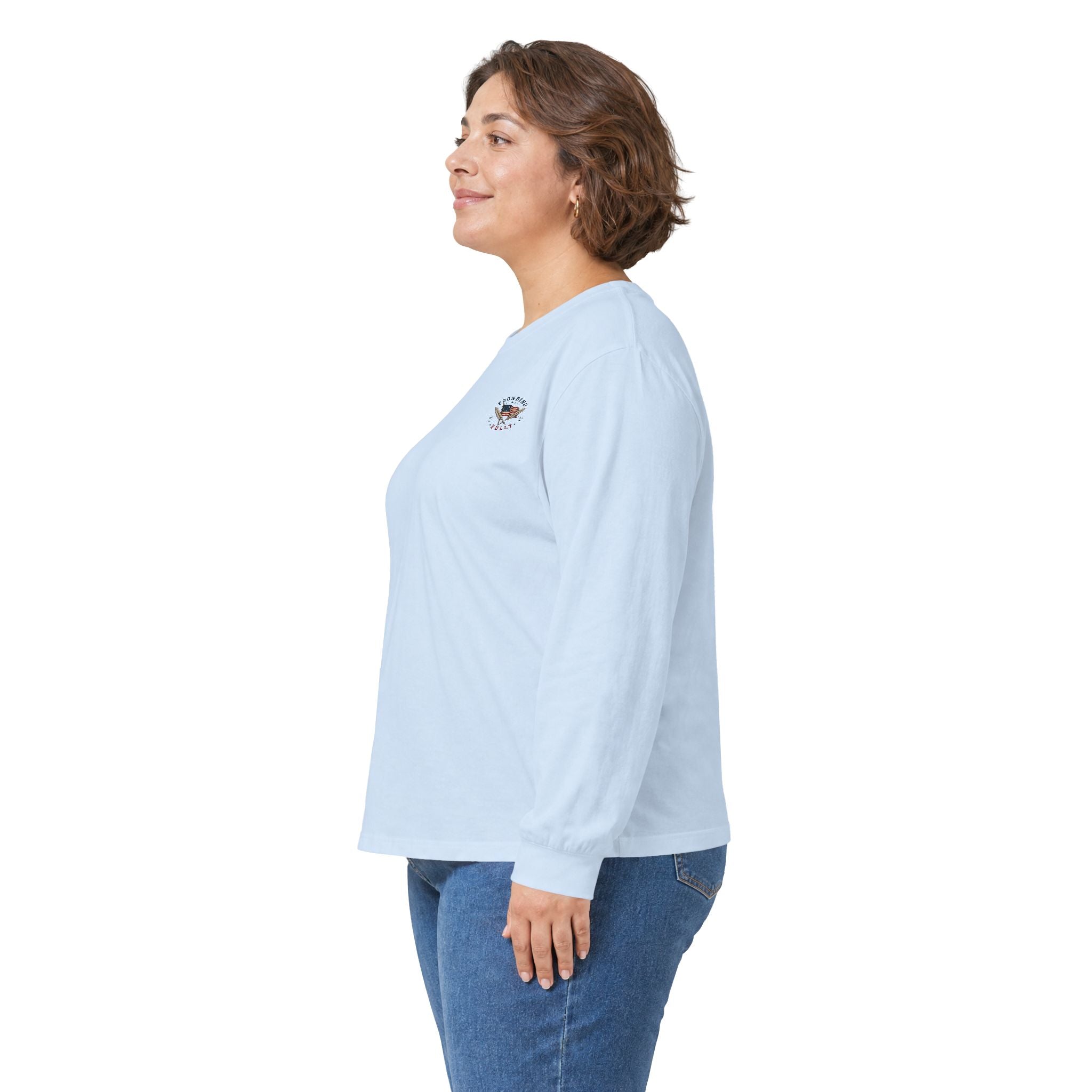 Liberty Bell "Rung Until It Broke" Shirt | 1776 American History Graphic Long Sleeve Tee| Limited Edition