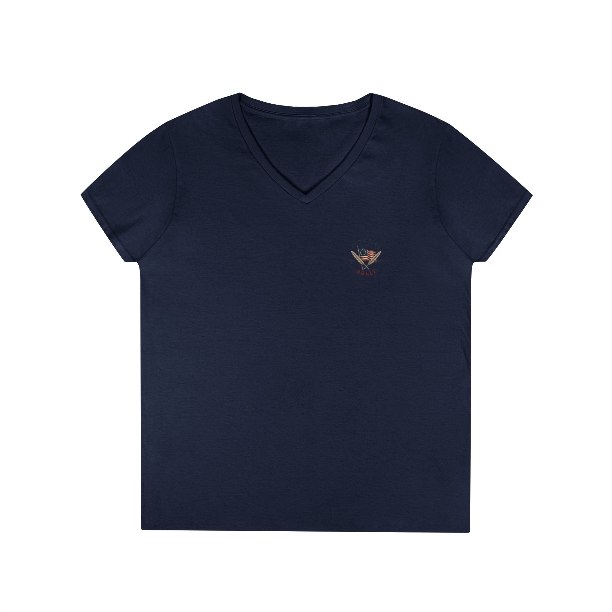 Fivty-Six Names. One Inkwell | Ladies V-Neck T-Shirt | 250th Anniversary | Limited Edition