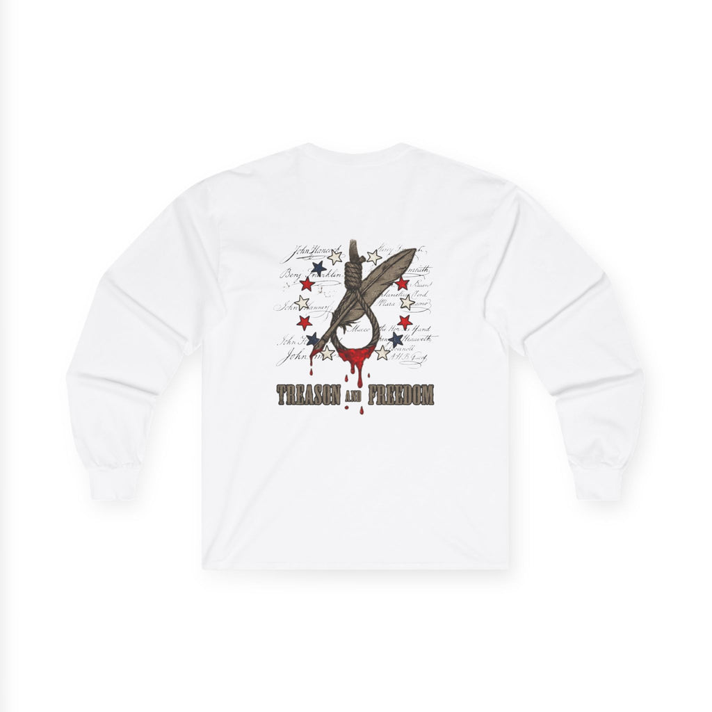 Treason and Freedom Shirt | 1776 American History Graphic Long Seeve Tee