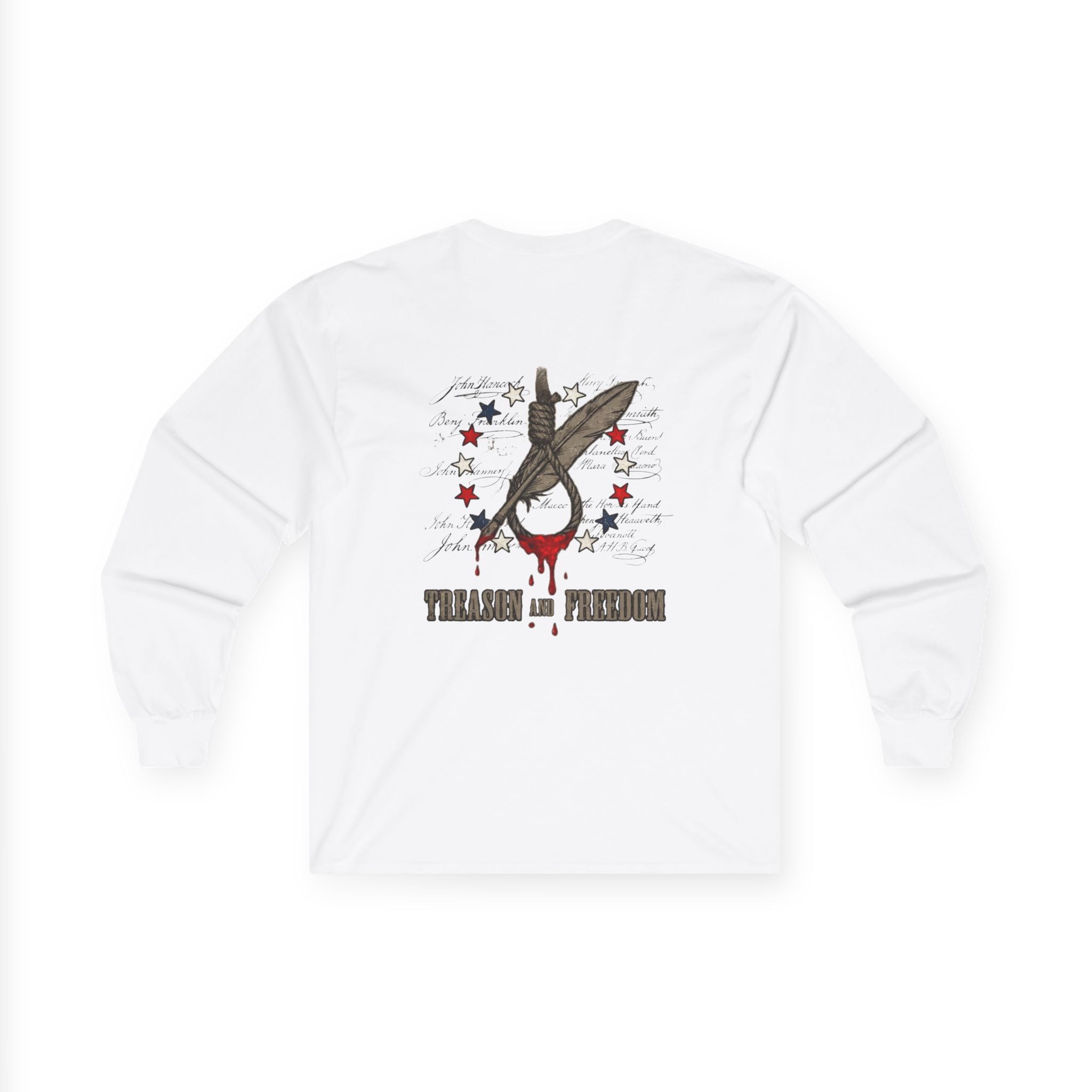 Treason and Freedom Shirt | 1776 American History Graphic Long Seeve Tee