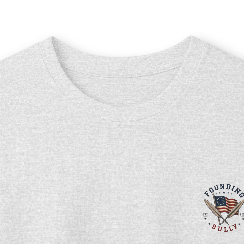 Liberty Bell "Rung Until It Broke" Shirt | 1776 American History Graphic Long Sleeve Tee| Limited Edition