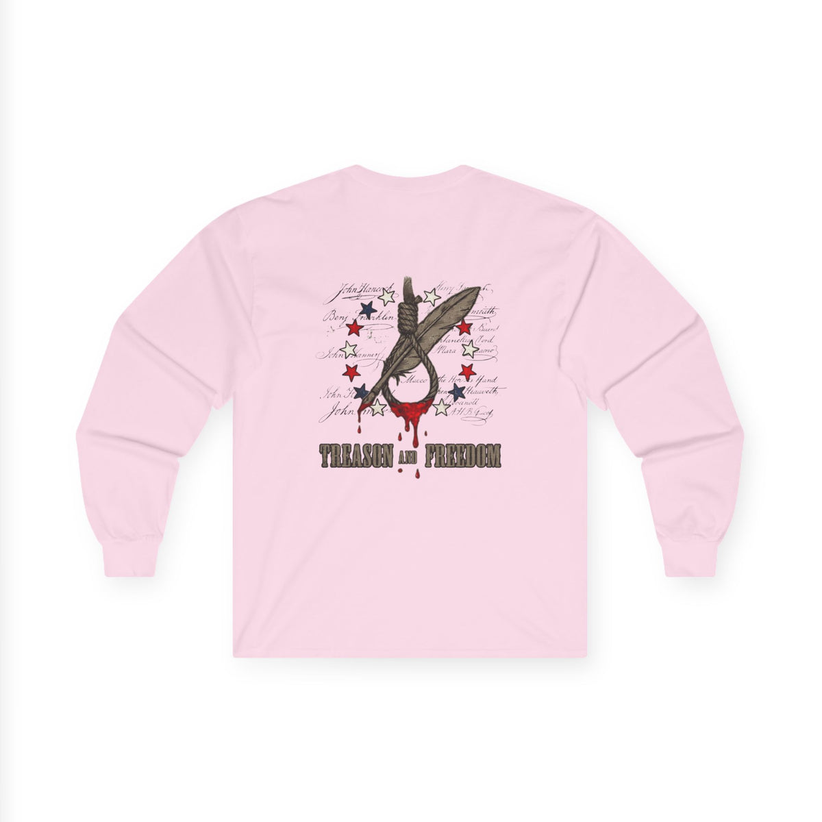 Treason and Freedom Shirt | 1776 American History Graphic Long Seeve Tee