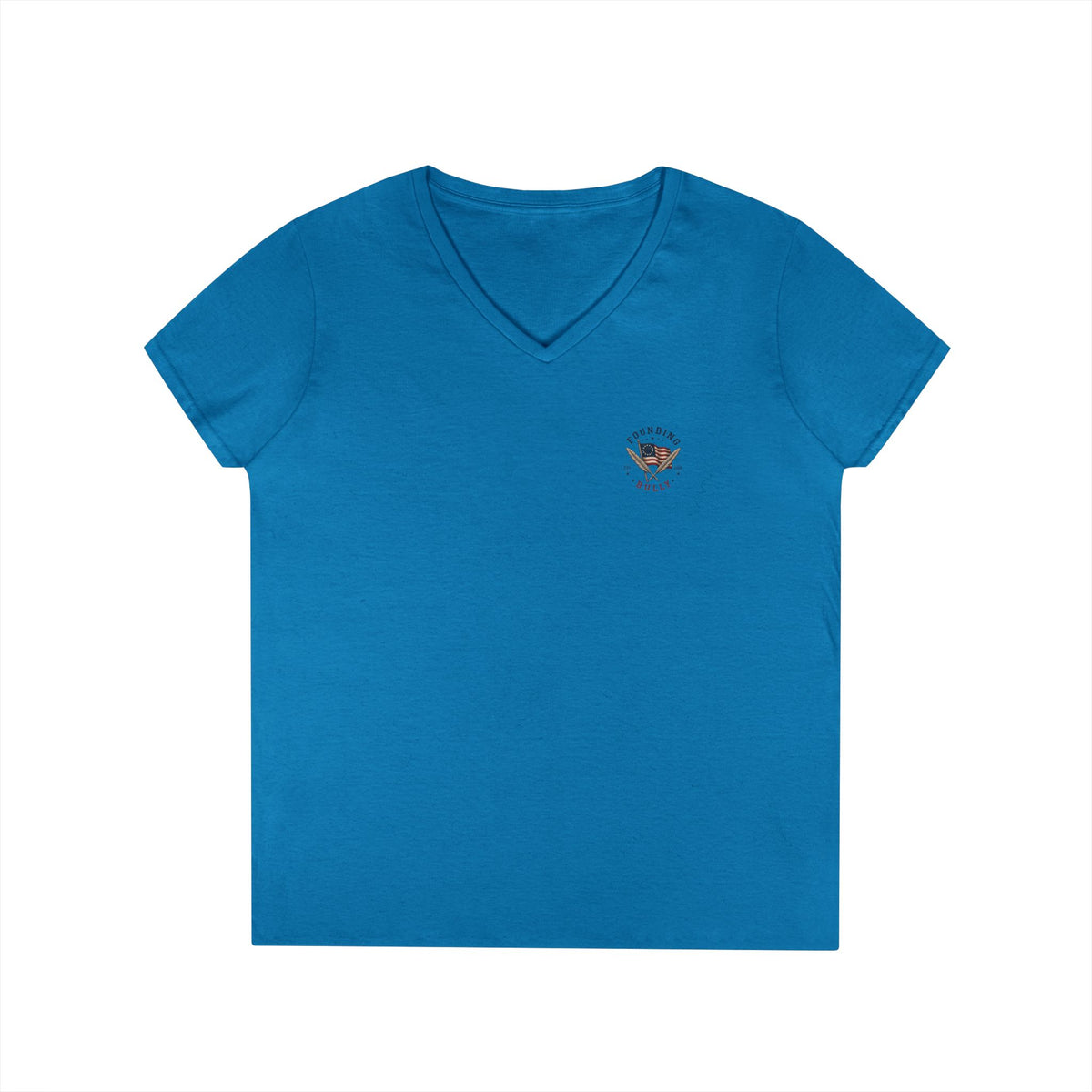 Fifty-Six Names. One Inkwell | Ladies V-Neck T-Shirt | 250th Anniversary | Limited Edition