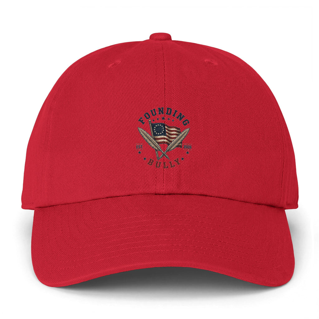 FoundingBully Brand | 250 Years of Freedom Cap | Historical Patriotic Baseball Hat
