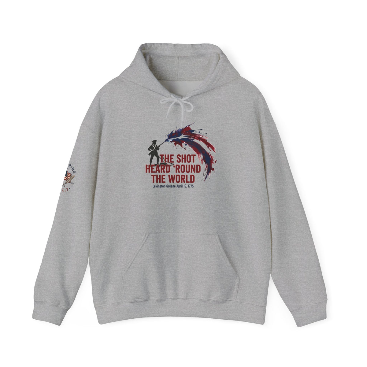 Shot Heard 'Round The World hoodie | 250th Anniversary | Limited Edition