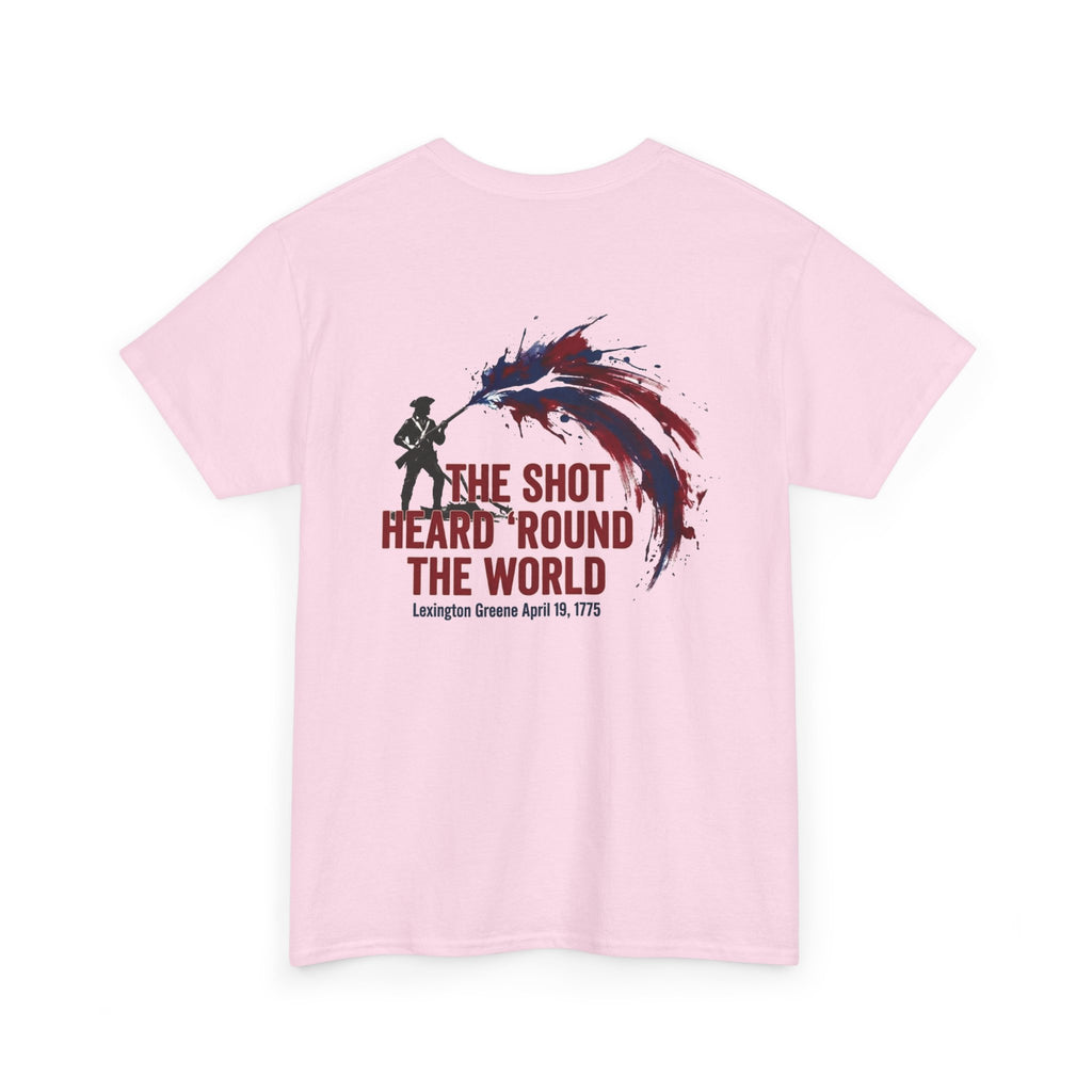 The Shot Heard 'Round The World T-Shirt | 250th Anniversary | Limited Edition Patriotic Americana