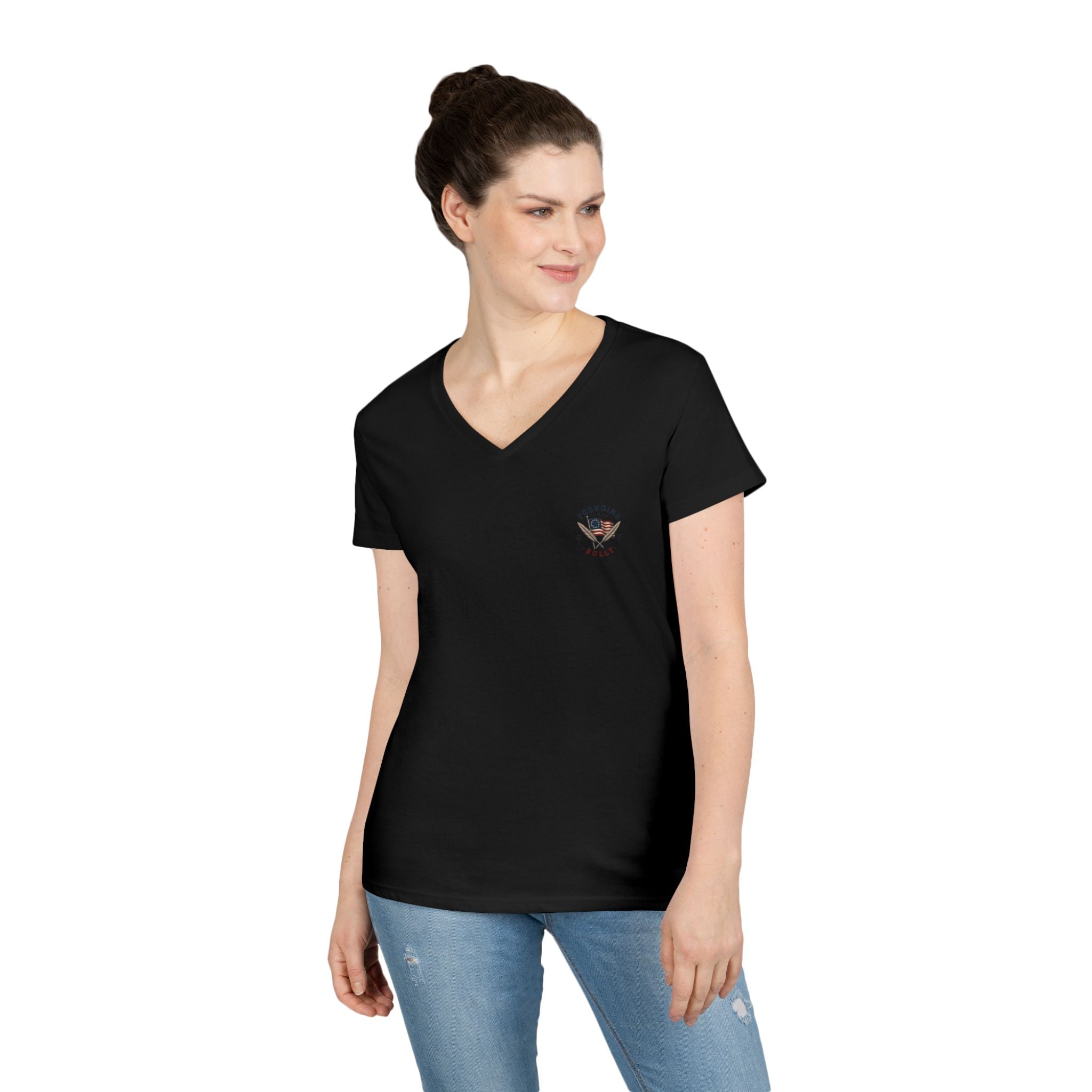 LIBERTY | Ladies V-Neck T-Shirt | 250th Anniversary | Limited Edition