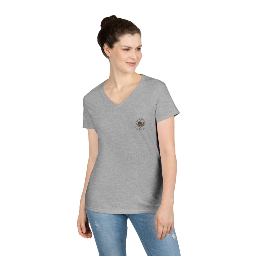 LIBERTY | Ladies V-Neck T-Shirt | 250th Anniversary | Limited Edition