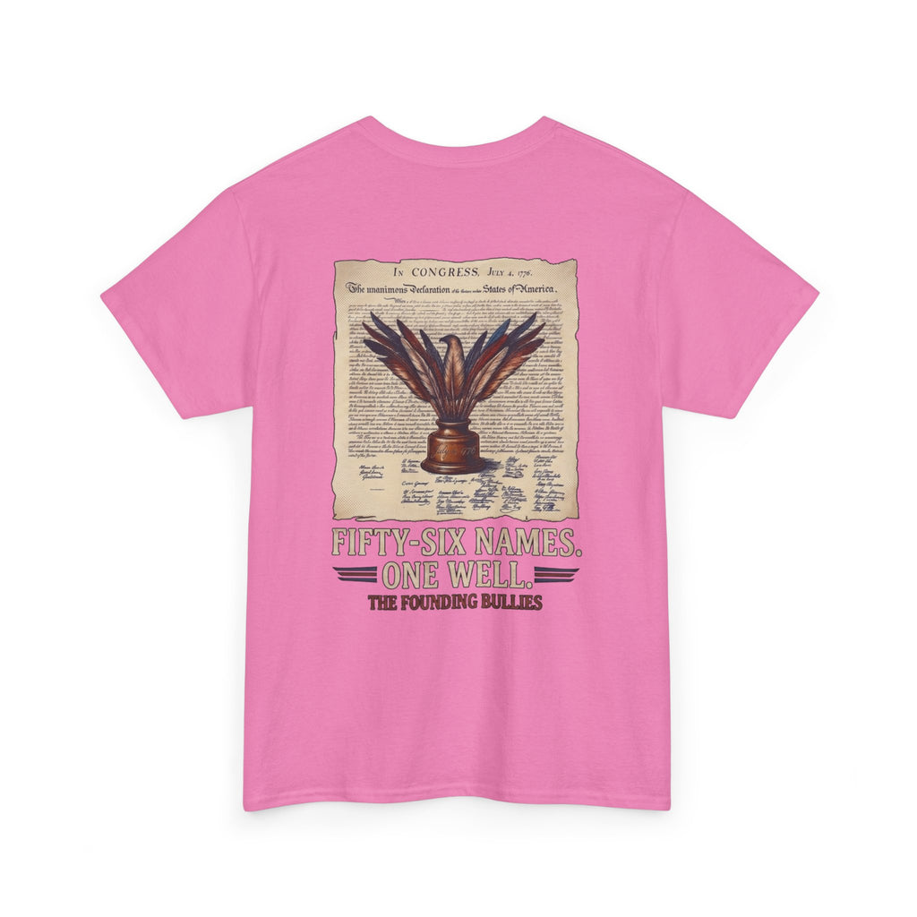 Fifty-Six Names. One Inkwell T-Shirt | 250th Anniversary | Limited Edition Patriotic Americana
