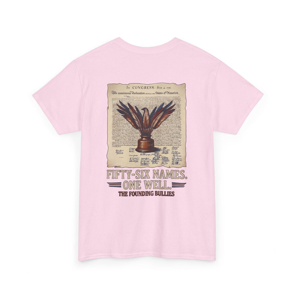 Fifty-Six Names. One Inkwell T-Shirt | 250th Anniversary | Limited Edition Patriotic Americana