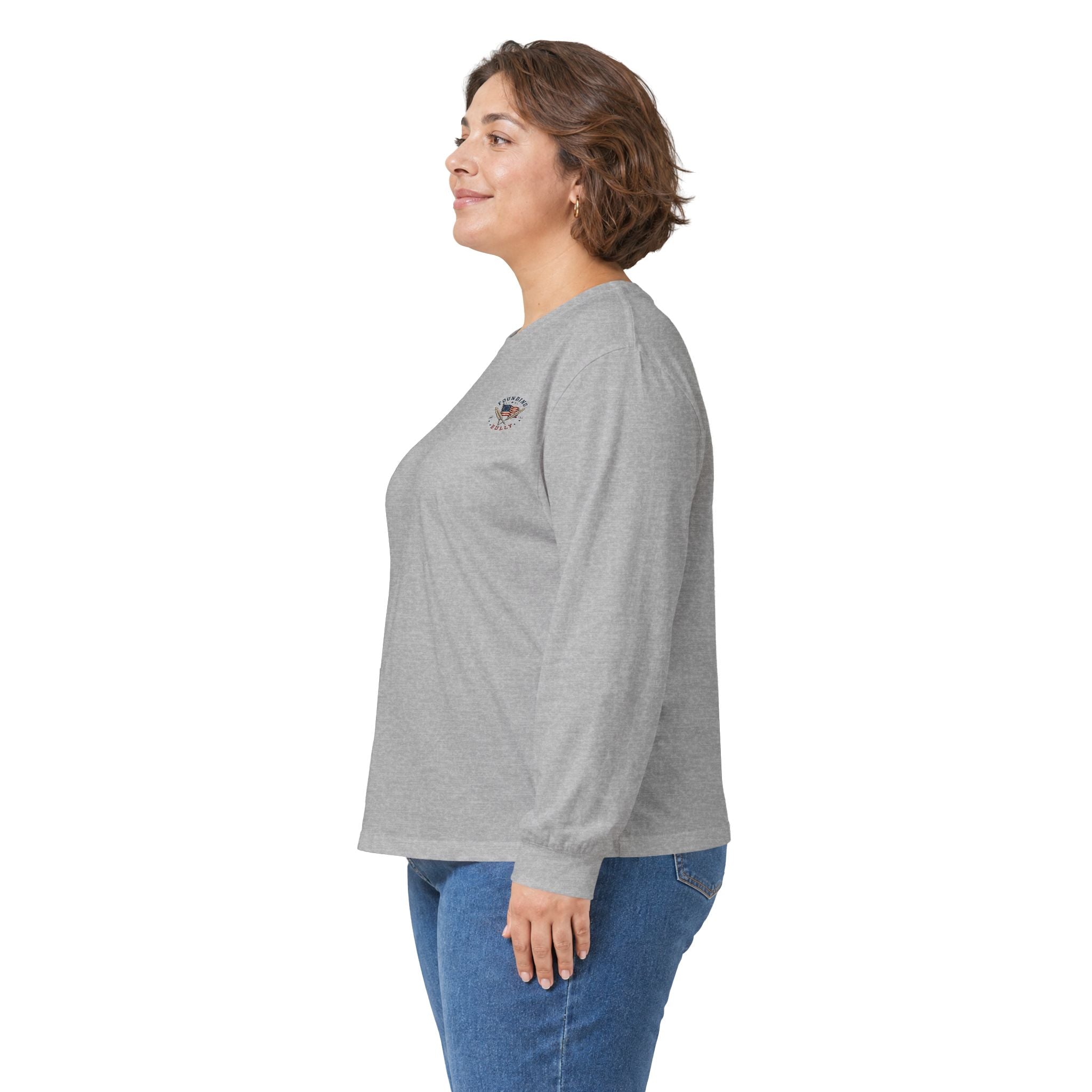 Liberty Bell "Rung Until It Broke" Shirt | 1776 American History Graphic Long Sleeve Tee| Limited Edition