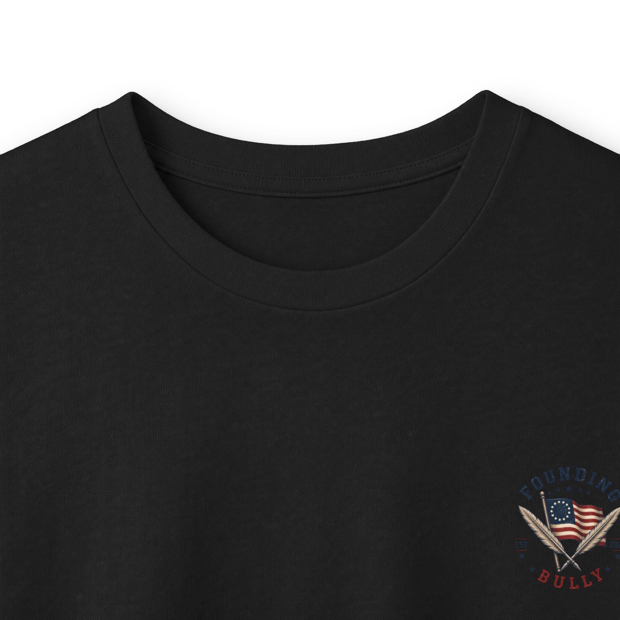 Liberty Bell "Rung Until It Broke" Shirt | 1776 American History Graphic Long Sleeve Tee| Limited Edition