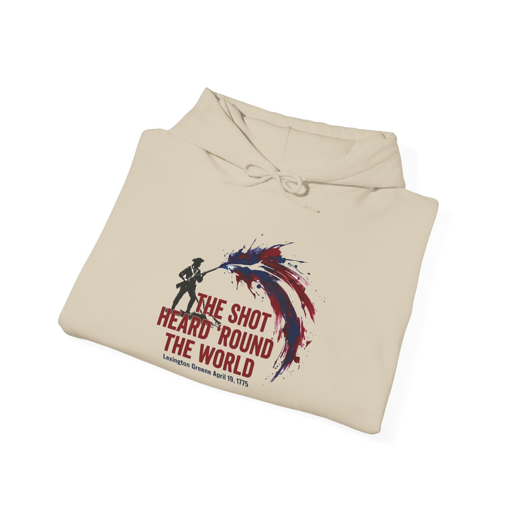 Shot Heard 'Round The World hoodie | 250th Anniversary | Limited Edition