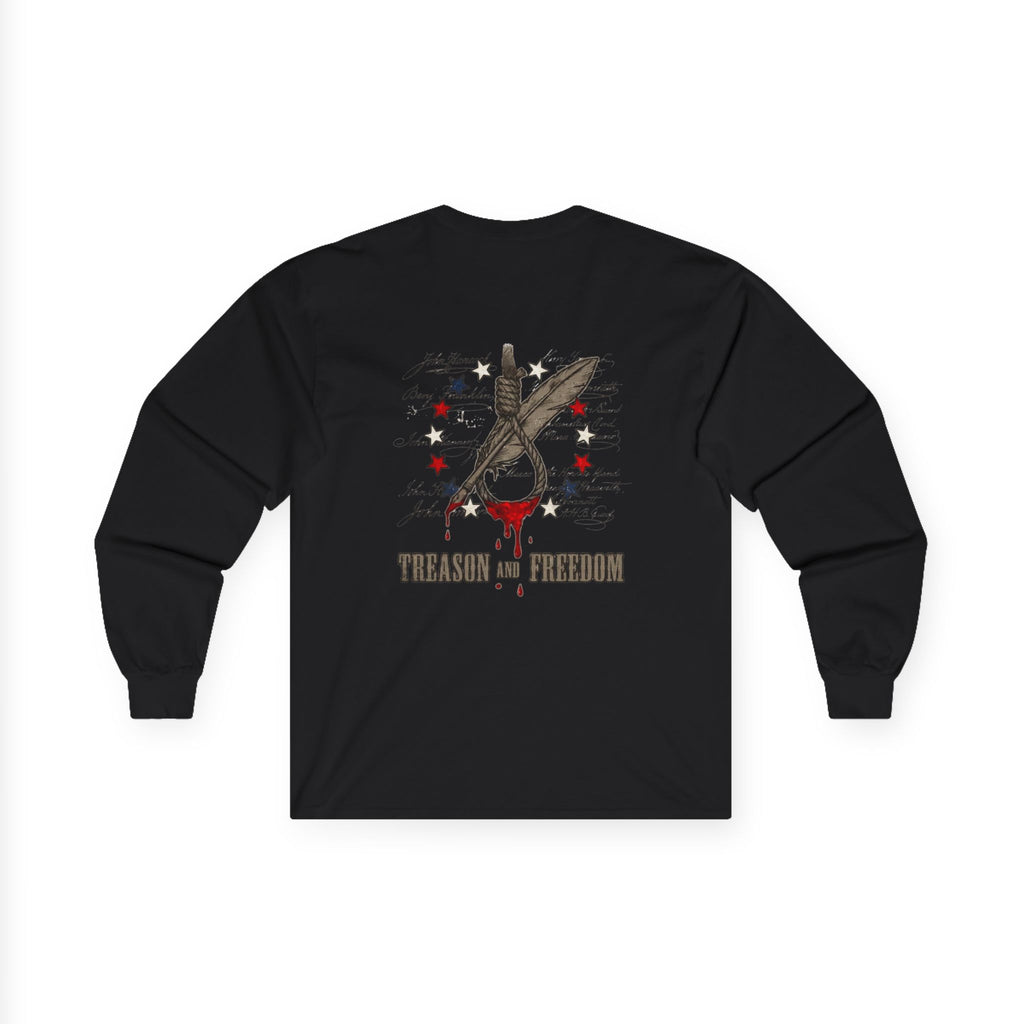 Treason and Freedom Shirt | 1776 American History Graphic Long Seeve Tee