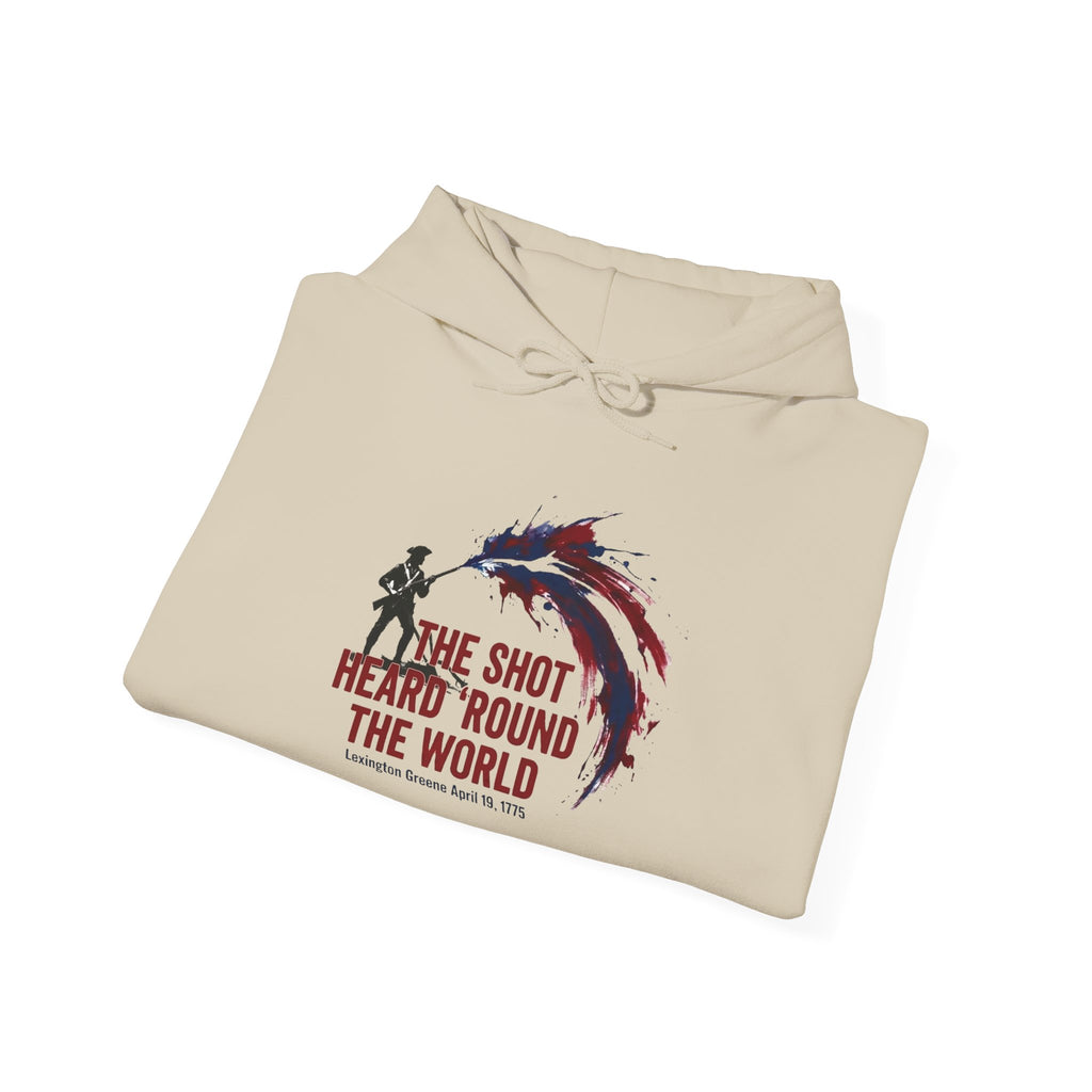 Shot Heard 'Round The World hoodie | 250th Anniversary | Limited Edition