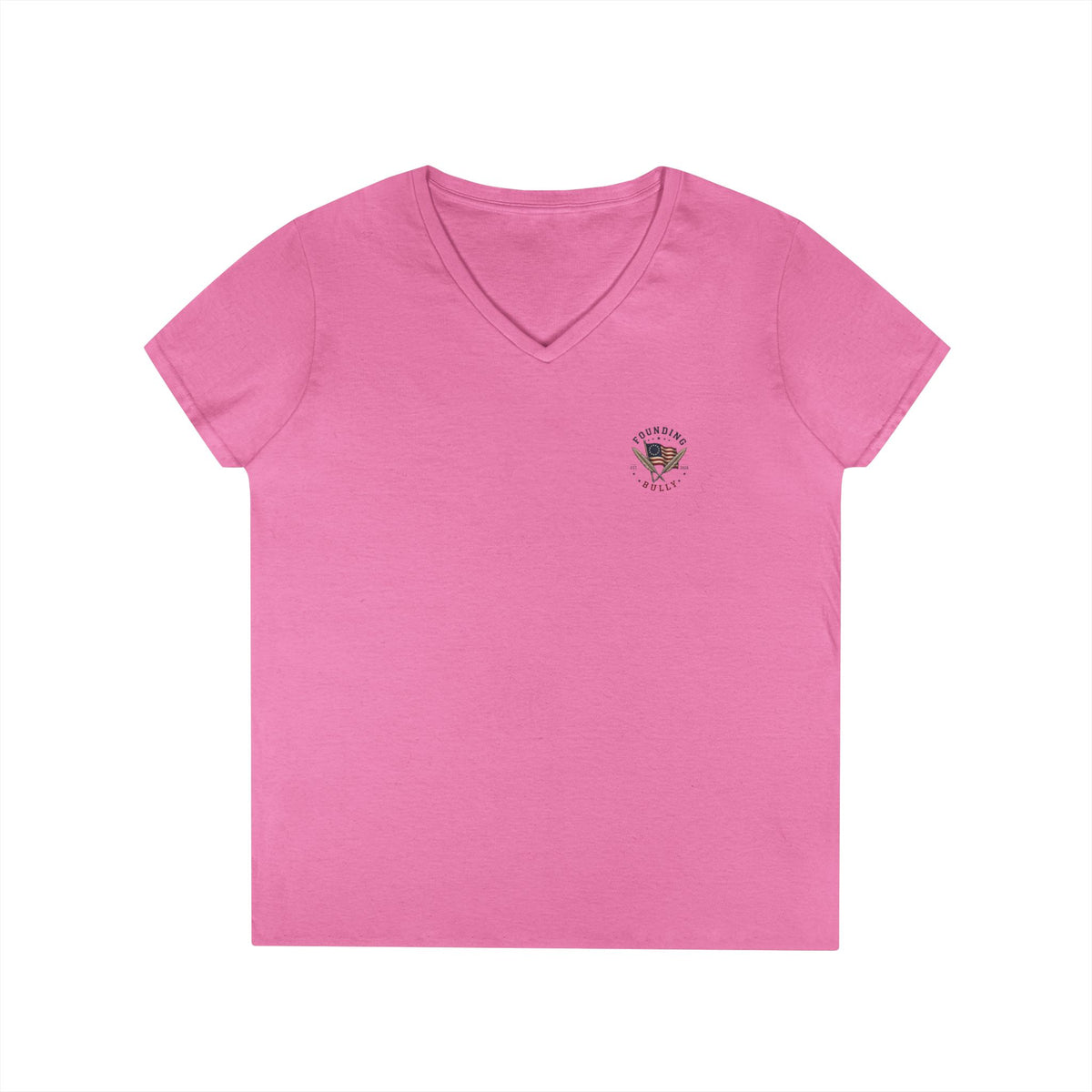 The Shot Heard 'Round The World Ladies V-Neck T-Shirt | 250th Anniversary | Limited Edition