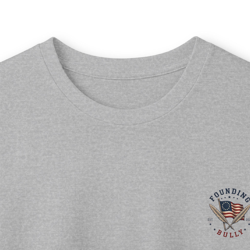 Liberty Bell "Rung Until It Broke" Shirt | 1776 American History Graphic Long Sleeve Tee| Limited Edition