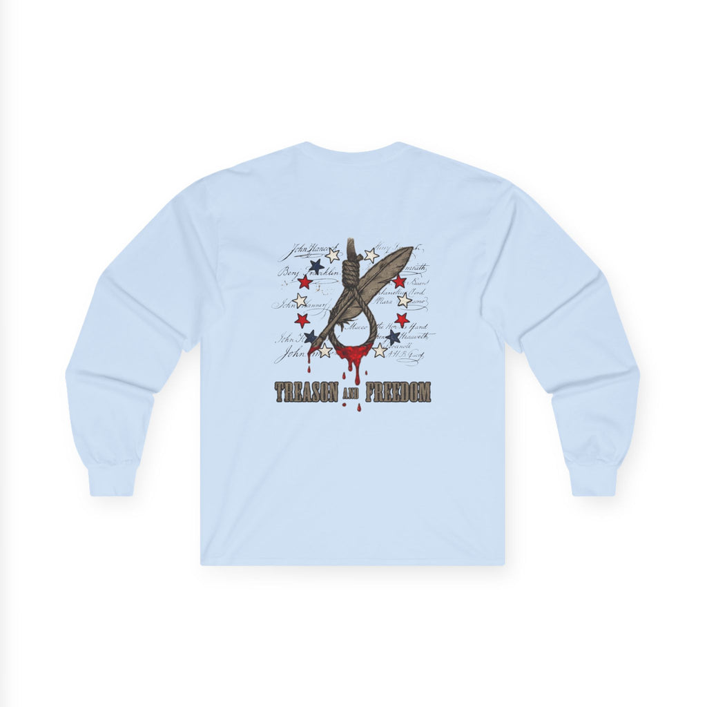 Treason and Freedom Shirt | 1776 American History Graphic Long Seeve Tee