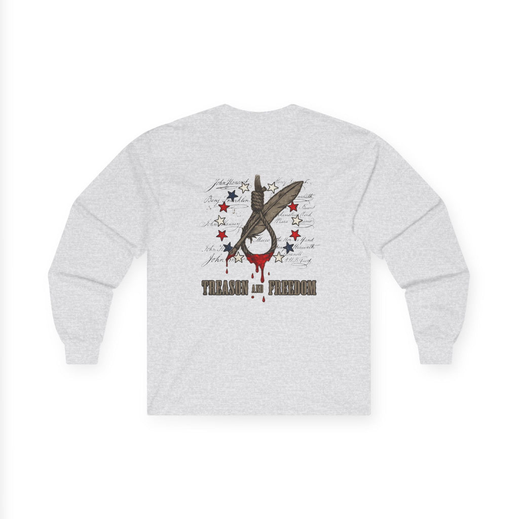 Treason and Freedom Shirt | 1776 American History Graphic Long Seeve Tee