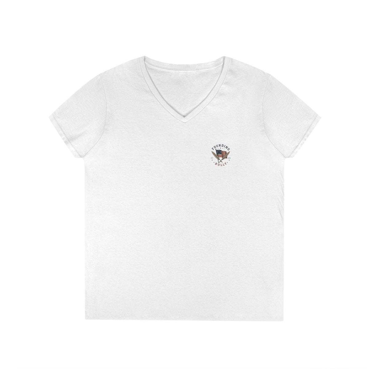 Fifty-Six Names. One Inkwell | Ladies V-Neck T-Shirt | 250th Anniversary | Limited Edition