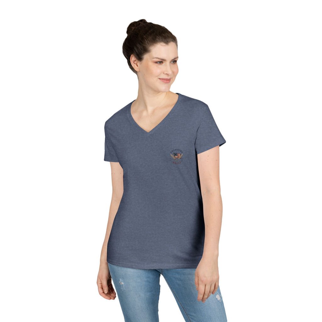 LIBERTY | Ladies V-Neck T-Shirt | 250th Anniversary | Limited Edition