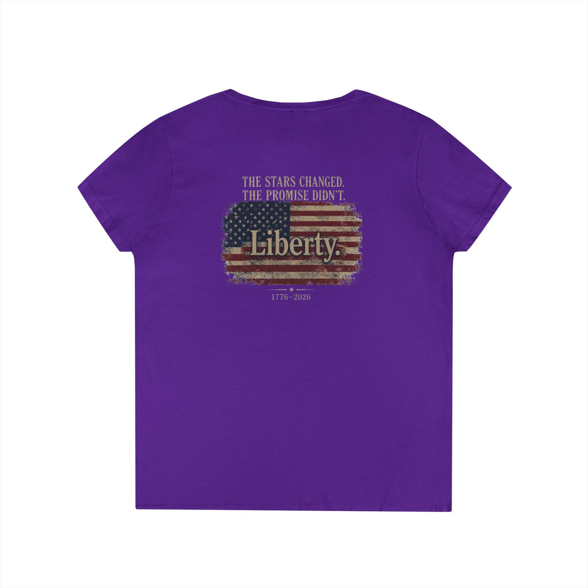 LIBERTY | Ladies V-Neck T-Shirt | 250th Anniversary | Limited Edition