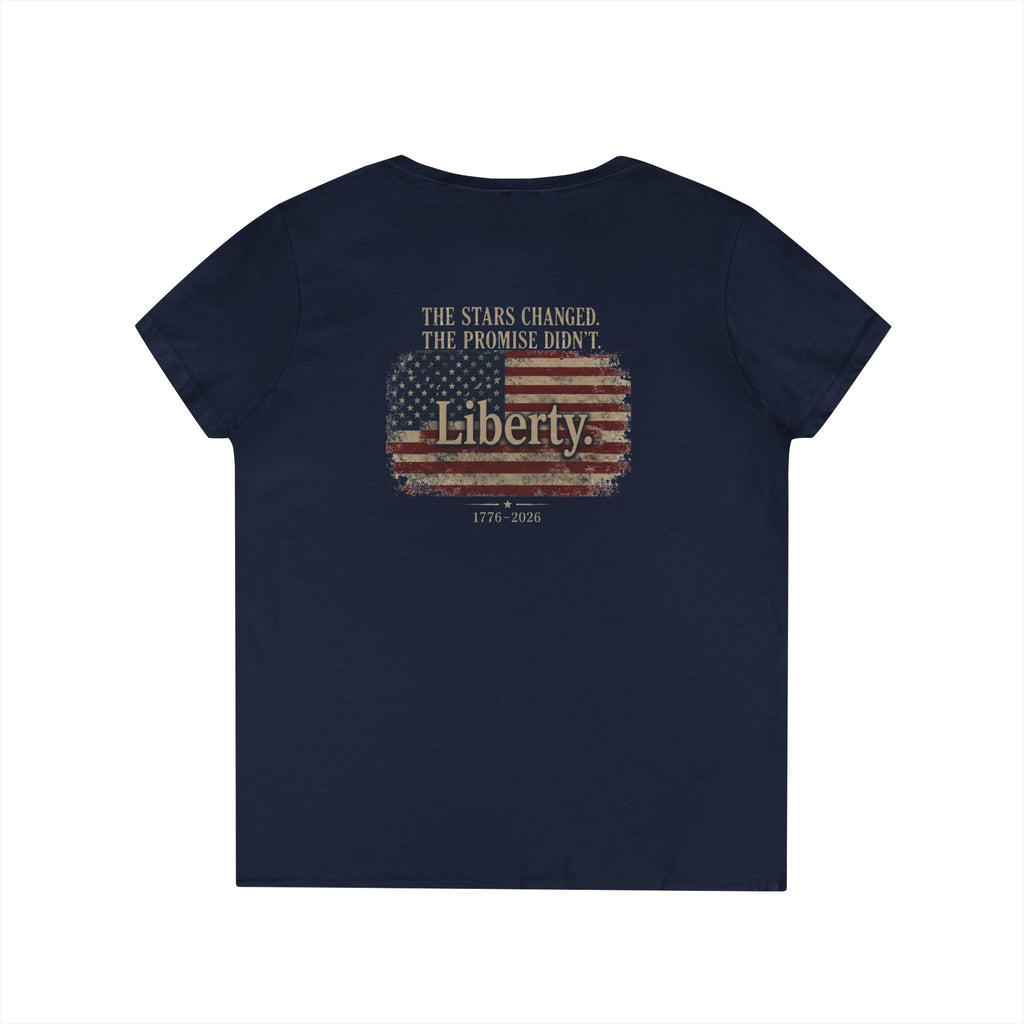 LIBERTY | Ladies V-Neck T-Shirt | 250th Anniversary | Limited Edition