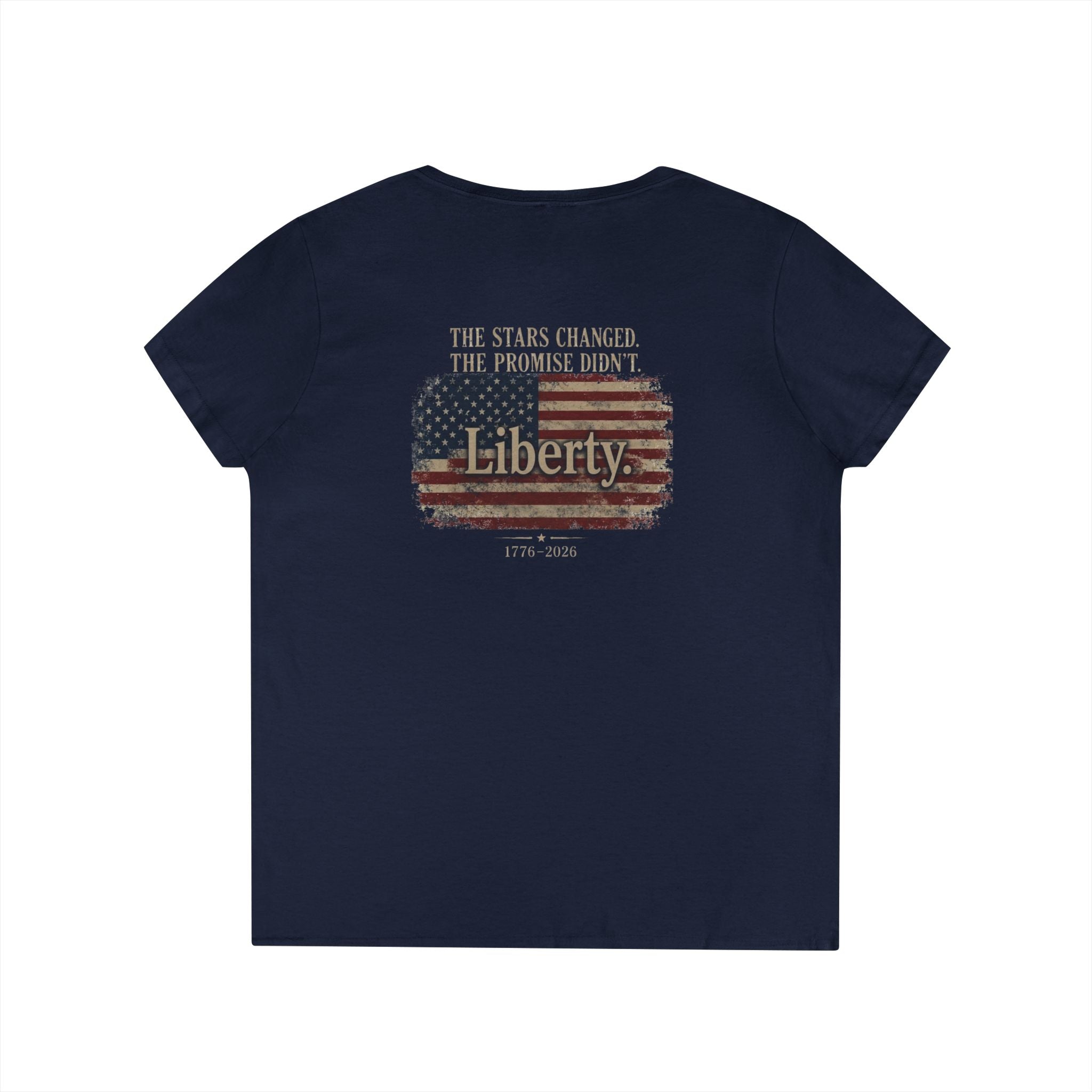 LIBERTY | Ladies V-Neck T-Shirt | 250th Anniversary | Limited Edition