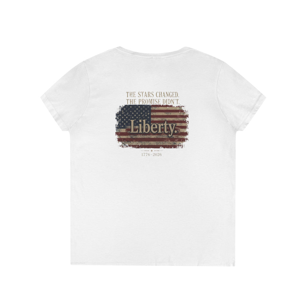 LIBERTY | Ladies V-Neck T-Shirt | 250th Anniversary | Limited Edition