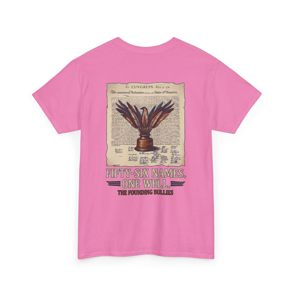 Fifty-Six Names. One Inkwell T-Shirt | 250th Anniversary | Limited Edition Patriotic Americana