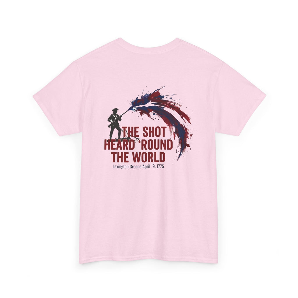 The Shot Heard 'Round The World T-Shirt | 250th Anniversary | Limited Edition Patriotic Americana